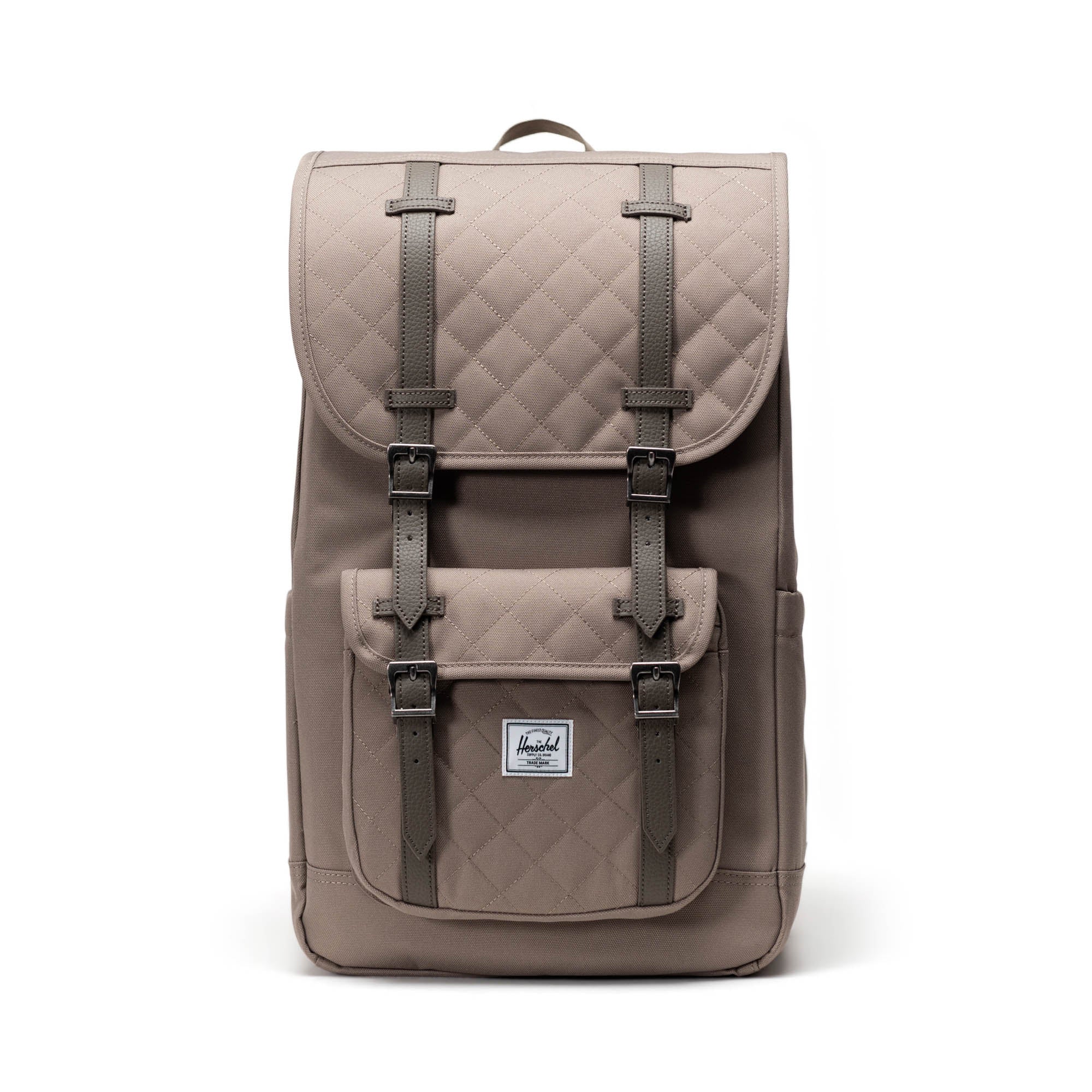Vizon Kapitone Herschel Little America Su İtici Kumaş Sırt Çantası, 16" Laptop Uyumlu, 30 L